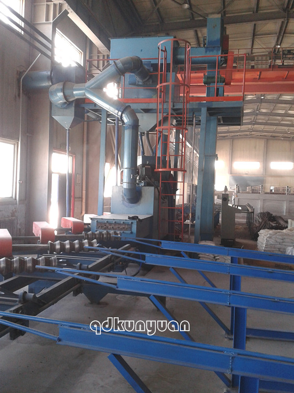 Sucker Rod Shot Blasting Machine