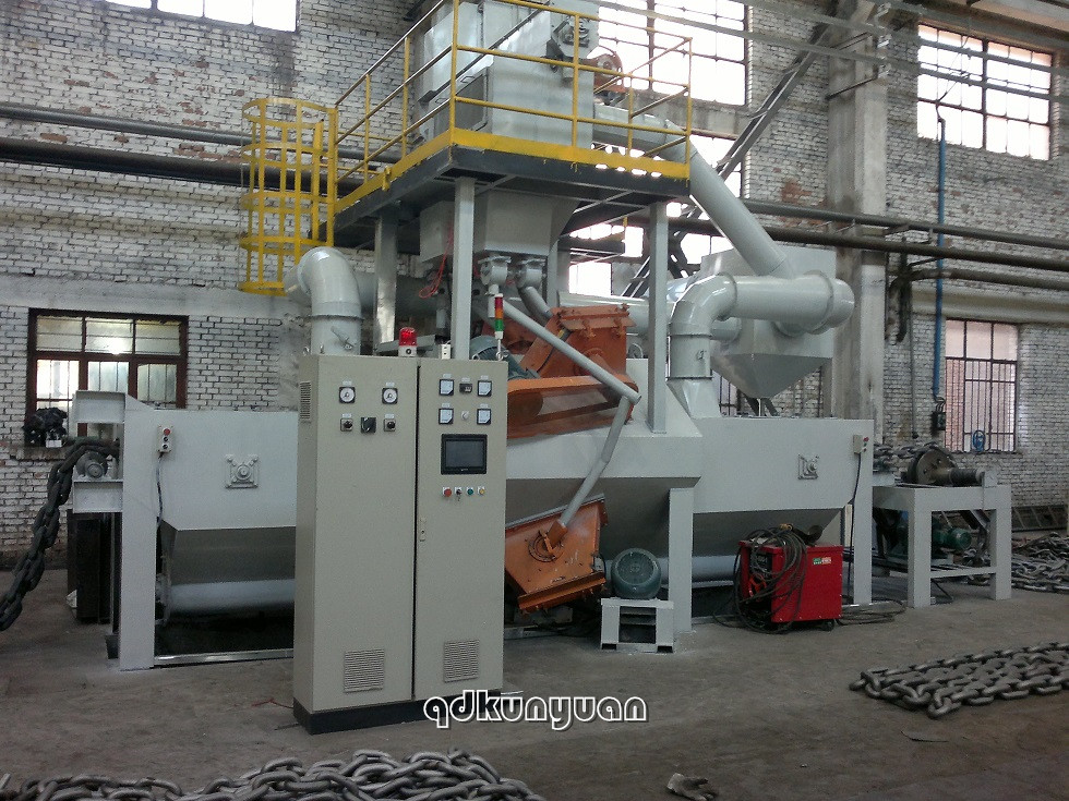 The Anchor Chain Shot Blasting Machine