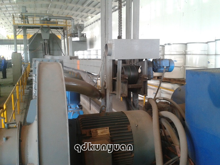The Steel Pipe Inner Wall Shot Blasting Machine