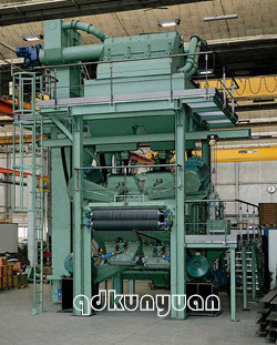 The Steel Belt Shot Blasting Machine
